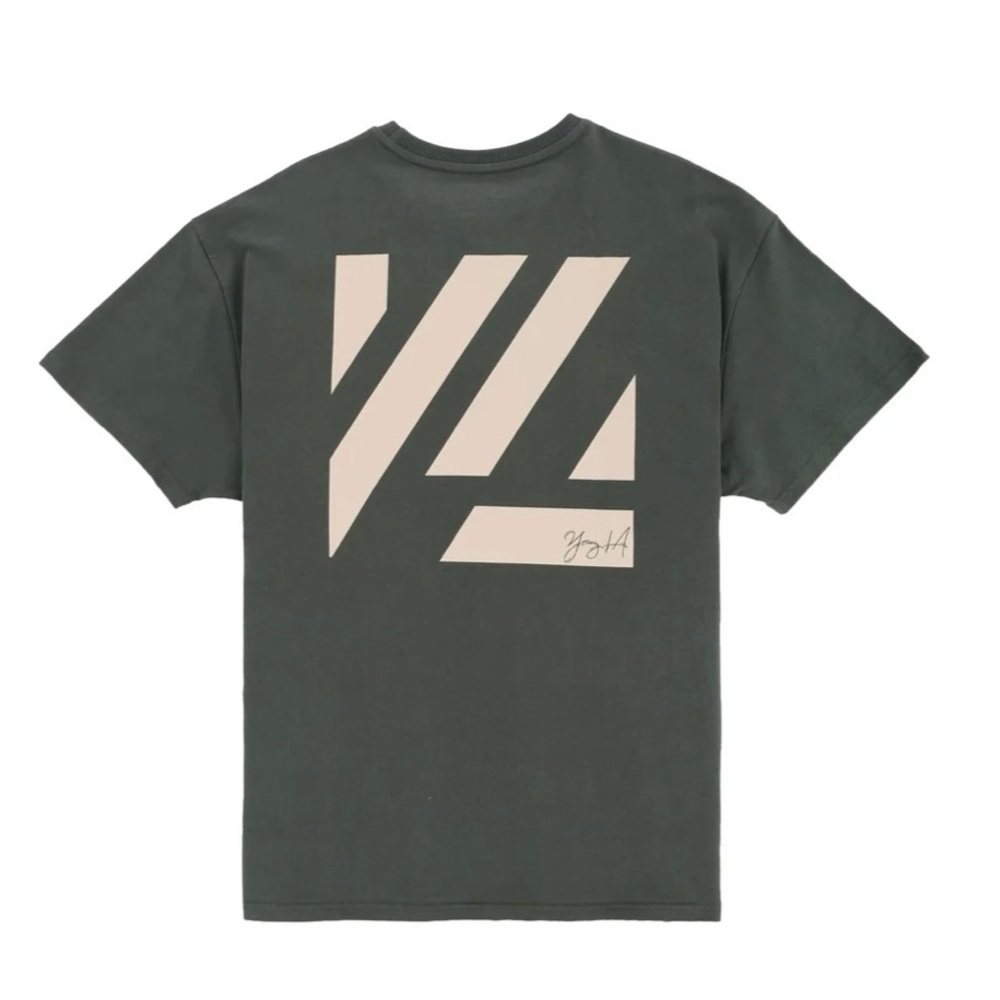 YoungLA Oversized Bloc Tee Charcoal Grey